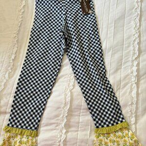 NWT Matilda Jane Enchanted Garden Inner Artist Leggings Girl's Size 10